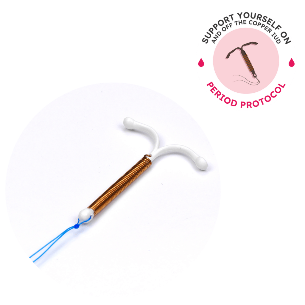 Support Yourself On and Off the Copper IUD HERO Image