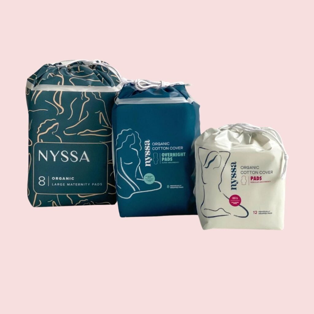 Nyssa Fourth Trimester Complete Organic Cotton Cover Pads