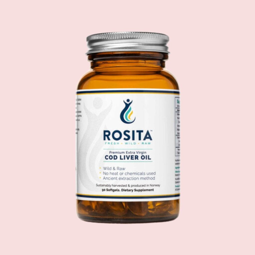 Extra Virgin Cod Live Oil Softgels - ROSITA REAL FOODS