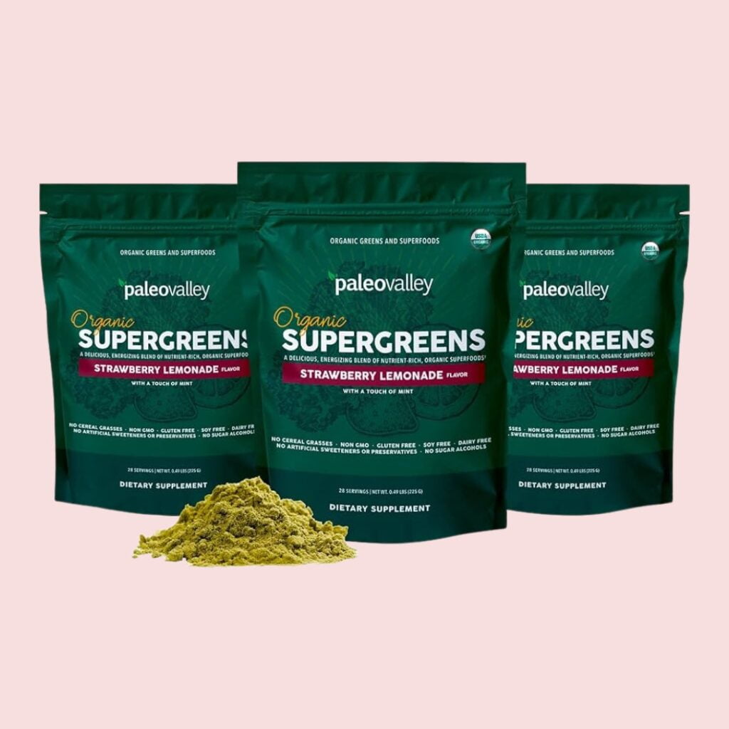 PaleoValley Organic Super Greens Powder