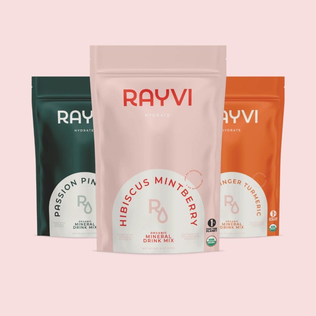 Rayvi Mineral Drink Mixes