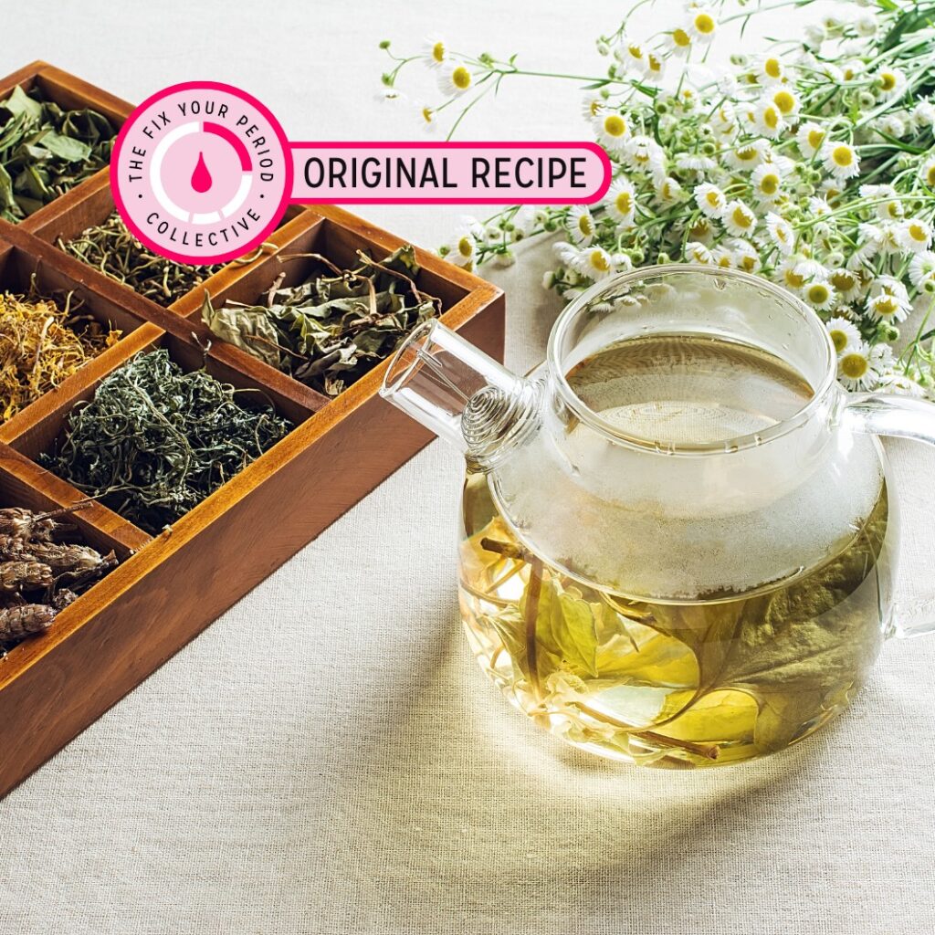 Herbal Tea for Menstrual Cramps - Featured