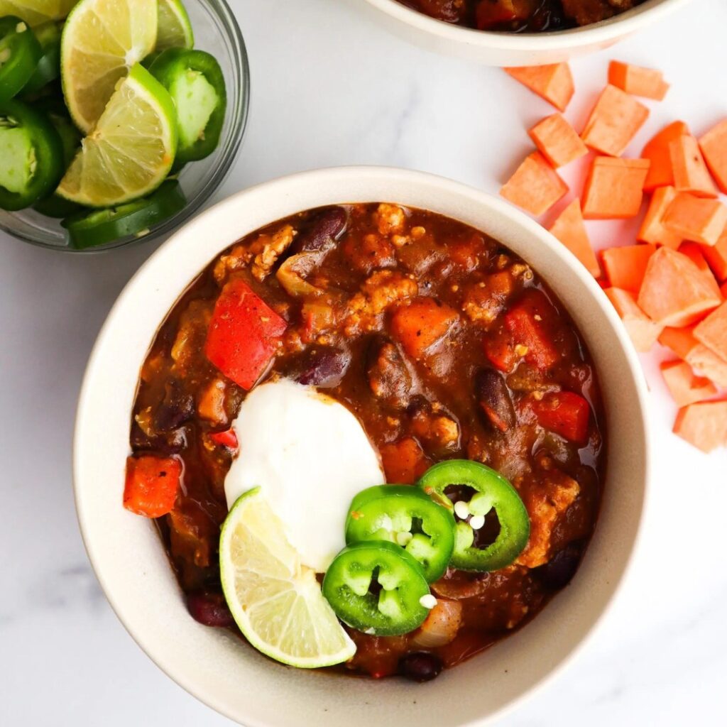 Turkey Pumpkin Chili - Featured