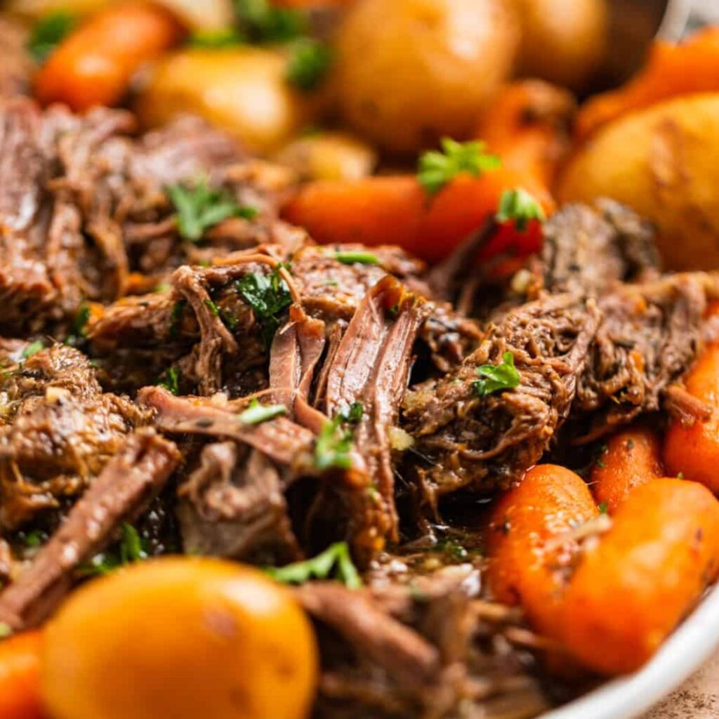 Crockpot Chuck Roast - Featured